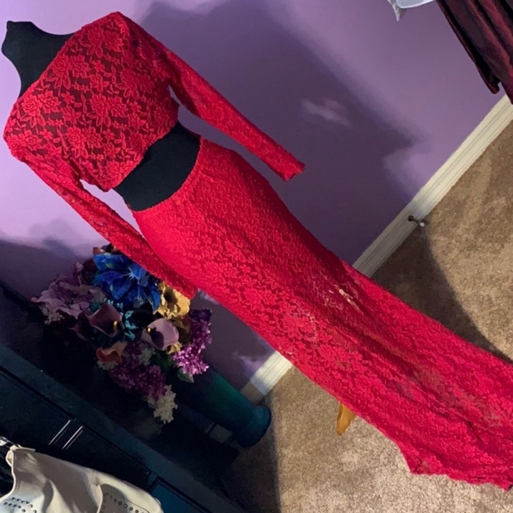 Stunning cut out sexy dazzling lace dress from VENUS size Large - Picture 5 of 6